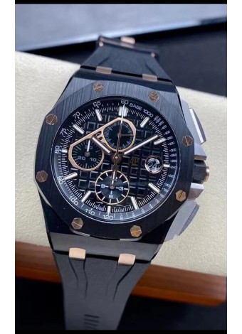 Audemars Piguet Royal Oak Offshore 44MM Cronógrafo Reloj Réplica 1:1 - Revestimiento DLC