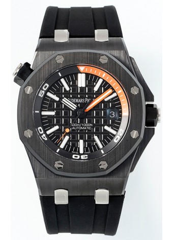 Audemars Piguet Royal Oak Offshore Ceramic Reloj Réplica Suiza Definitiva a Espejo 1:1 Dial Negro Movimiento Cal.3102