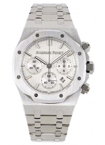 Audemars Piguet Royal Oak Chronograph Réplica Espejo 1:1 - Acero 904L Dial Blanco 41MM