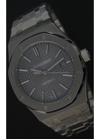 Audemars Piguet Royal Oak 41MM Dial Gris Correa de Acero - Reloj Réplica a Espejo 1:1 Última Edición