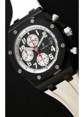 Audemars Piguet Royal Oak Offshore Reloj Réplica a Espejo 1:1 Black & White Edición Marcus