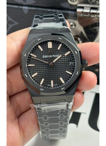 Réplica del Reloj  Audemars Piguet Royal Oak 15500 Super Clone de Cerámica Negra