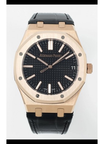 Audemars Piguet Royal Oak 15510OR 41MM, Réplica del Reloj , Dial Rosa, Dorado Negro