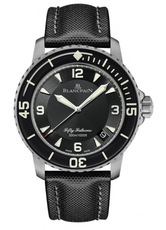Blancpain Fifty Fathoms Automatique Titanium Edition Reloj Réplica Suiza en Calidad Espejo 1:1