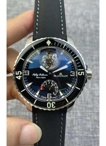 Blancpain Fifty Fathoms Tourbillon 8 Horas Reloj Réplica Suizo a Espejo 1:1