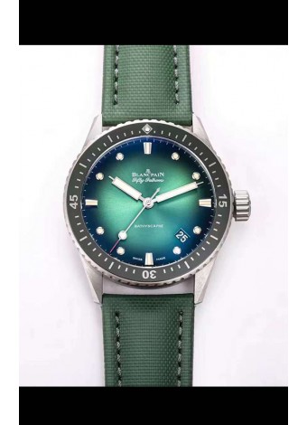 Blancpain Fifty Fathoms Edición BATHYSCAPHE Caja Titanio -  Reloj Réplica a Espejo 1:1