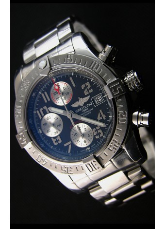 Breitling Skyland Avenger Reloj Réplica Suizo Cronógrafo Dial Gris Réplica a Espejo 1: 1