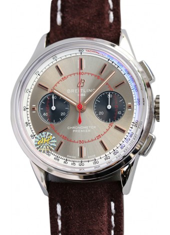Breitling Premier B01 Chronograph 42 Edition Caja y Bisel de Acero - Reloj Réplica Espejo 1:1