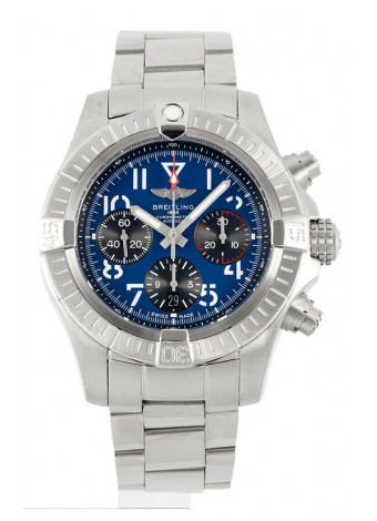 Breitling Avenger B01 Chronograph 45 Acero Inoxidable Dial Azul Reloj Réplica Suiza Espejo 1:1