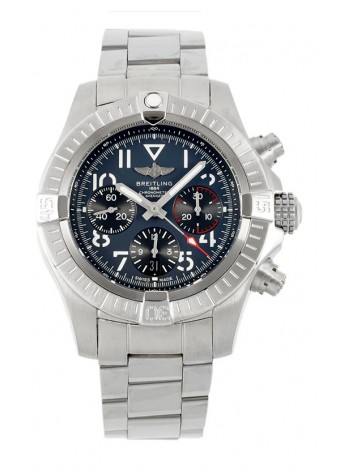 Breitling Avenger B01 Chronograph 45 Acero Inoxidable Dial Negro Reloj Réplica Suiza Espejo 1:1
