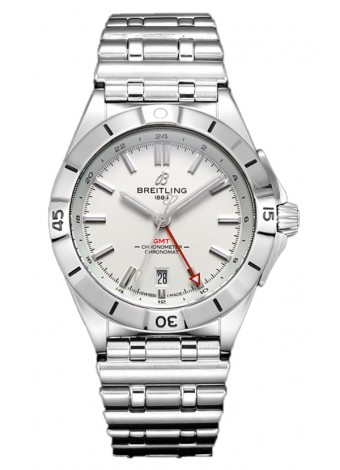 Breitling Chronomat Automatic GMT 40 Dial Blanco Reloj Réplica Suiza Espejo 1:1