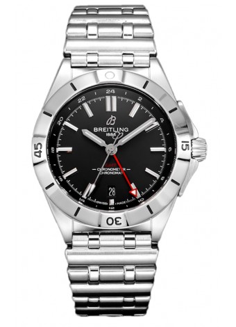 Breitling Chronomat Automatic GMT 40 Dial Negro Reloj Réplica Suiza Espejo 1:1