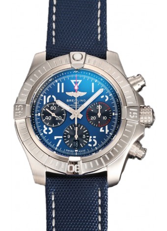 Breitling Avenger Chronograph 45 Dial Azul Reloj Réplica Suiza Espejo 1:1 
