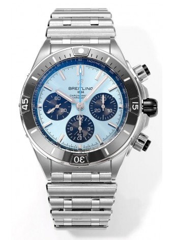 Breitling Chronomat B01 42 Edición Suiza Caja Acero 904L Dial Azul Reloj Réplica Espejo 1:1