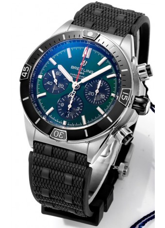 Breitling Chronomat B01 42 Edición Suiza Caja Acero 904L Dial Verde Reloj Réplica Espejo 1:1
