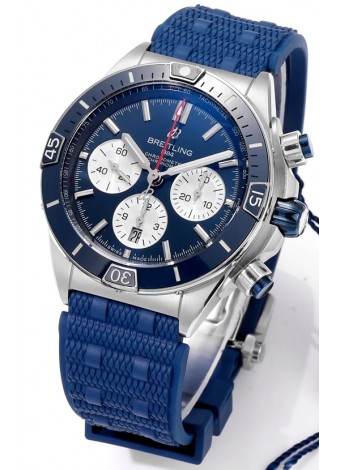 Breitling Chronomat B01 42 Edición Suiza Caja Acero 904L Dial Azul Reloj Réplica Espejo 1:1