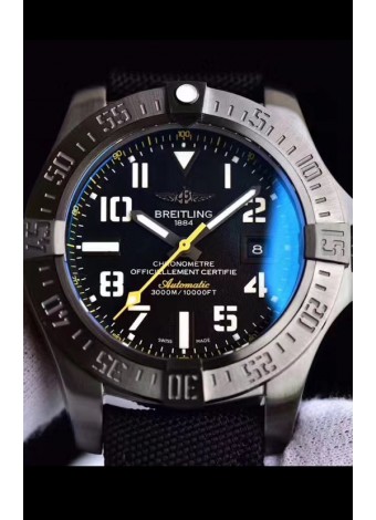Breitling Avenger II Seawolf Airblack Reloj Réplica Suizo a espejo 1:1 Último