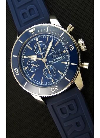 Breitling Superocean Heritage II Dial Azul 46MM Reloj Réplica Suizo a Espejo 1:1