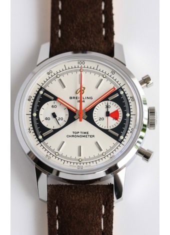 Breitling Top Time Edition Correa de Piel Reloj Réplica Suizo Espejo 1:1