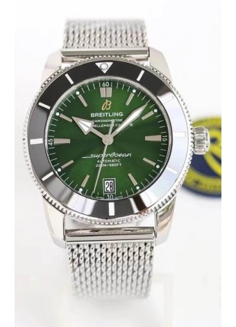 Breitling SuperOcean Heritage II B20 44MM Dial Verde Reloj Réplica Espejo 1:1