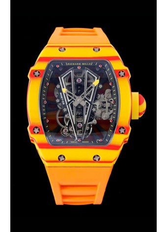 Richard Mille RM27-03 Rafael Nadal Genuine Tourbillon Movement Reloj Réplica a Espejo 1:1