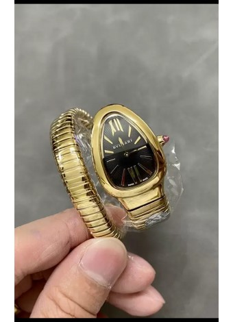 Bvlgari Edición Serpenti Reloj Caja Oro Amarillo en Calidad Espejo 1:1