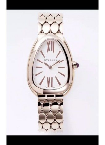 Bvlgari Serpenti Seduttori Edition en Caja Oro Rosado Reloj Super Clone