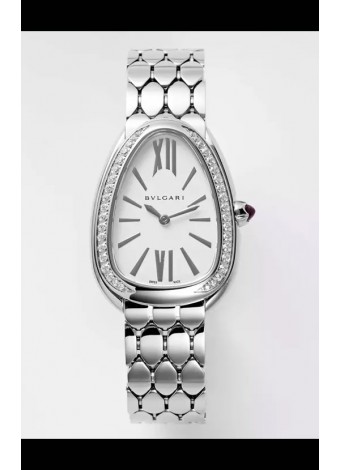 Bvlgari Serpenti Seduttori Edition en Caja Acero Reloj Super Clone