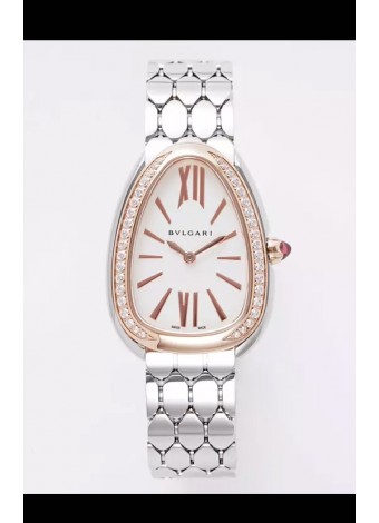 Bvlgari Serpenti Seduttori Edition en Caja Acero Reloj Super Clone