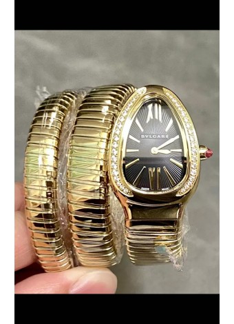 Bvlgari Serpenti Tubogas Double Spiral Rose Gold Super Clone Reloj Réplica