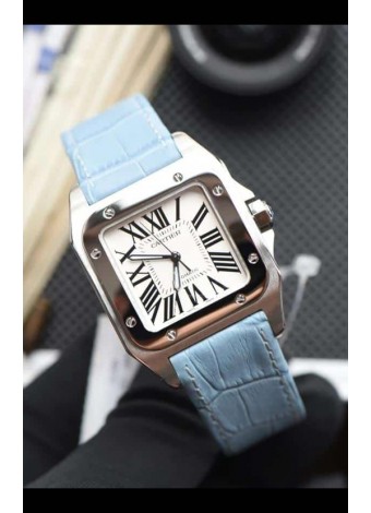 Santos De Cartier Réplica Espejo 1:1 - 35MM Reloj Caja Acero Inoxidable 