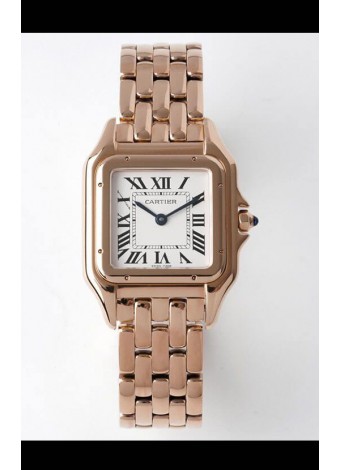 PANTHERE de Cartier Edición 27MM Reloj Suizo Espejo 1:1 Caja Oro Rosado