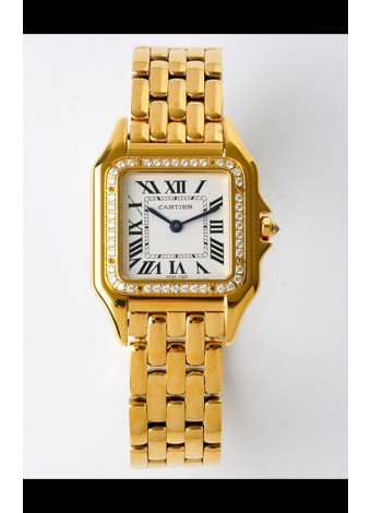 PANTHERE de Cartier Edición 27MM Reloj Suizo Espejo 1:1 Caja Oro Amarillo