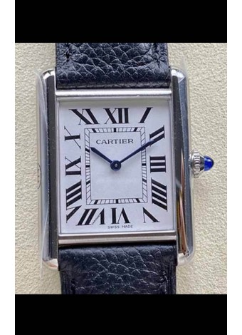 Cartier Tank Solo Reloj Cuarzo Suizo en Caja de Acero - Caja 33MM
