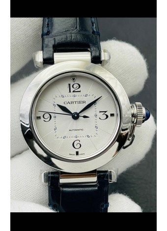 Pasha De Cartier Suizo Automático Calidad Espejo 1:1 Reloj Réplica 35MM