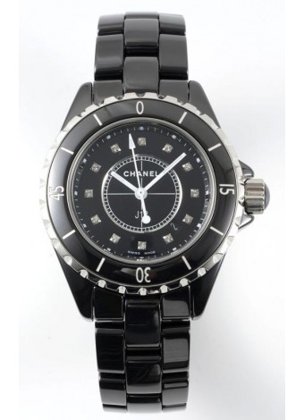 Chanel J12 Ladies Caja Cerámica Negra Reloj Réplica Espejo 1:1