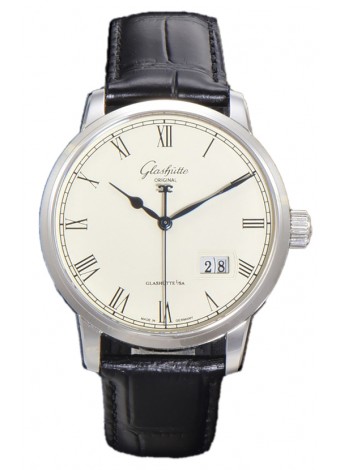 Glashütte Senator Excellence Panorama Date Reloj Réplica Espejo 1:1 Acero Inoxidable 