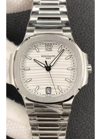 Patek Philippe Nautilus 7118/1A-010 35MM Reloj Réplica Suizo a espejo 1:1 Dial en Acero
