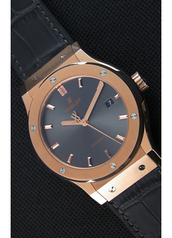 Hublot Classic Fusion Racing Reloj Réplica Suizo en Oro King color Gris - Réplica a Espejo 1:1
