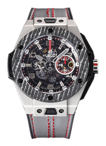 Hublot Big Bang Edición F1 "Titanium Carbon" Cronógrafo Reloj Réplica Suiza 