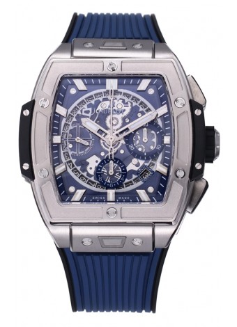 Hublot Spirit of Bang Caja Titanio Dial Azul - 42MM Réplica Suiza
