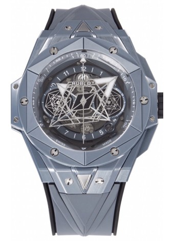 Hublot Big Bang UNICO Sang Bleu II Cerámica Gris Calidad Espejo 1:1 Reloj Réplica Suiza