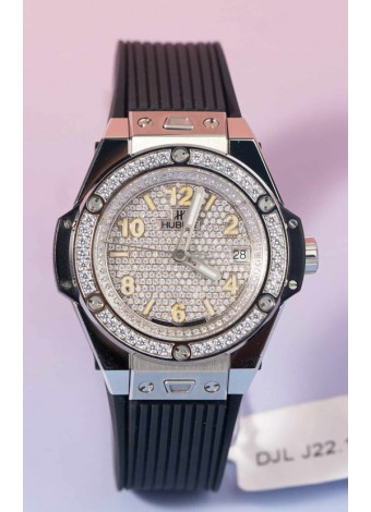 Hublot Big Bang One Click Mossanites Paved Dial Reloj Réplica Suizo