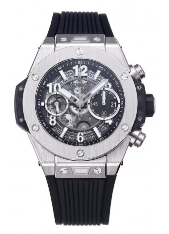 Hublot Big Bang Unico Caja de Acero Inoxidable Edición Reloj Réplica a Espejo 1:1
