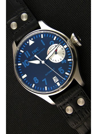 IWC BIG Pilot's Alexei Nemov IW500431 Reloj Suizo - Indicador de Reserva de Energía Funcional - Réplica a Espejo 1:1