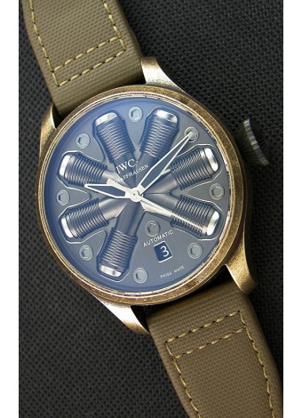 IWC Pilot Top Gun Concept Edition Reloj Réplica en Caja tipo Vintage 45.5MM