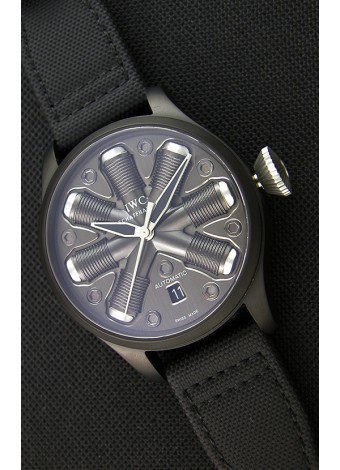 IWC Pilot Top Gun Concept Edition Reloj Réplica con Caja en Revestimiento PVD 45.5MM