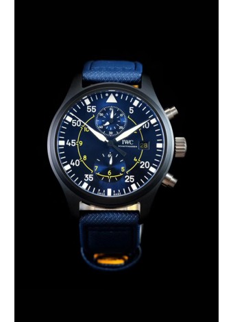 IWC Pilot's Chronograph IW389008 Blue Angels Edition 1:1 Mirror Replica Watch 