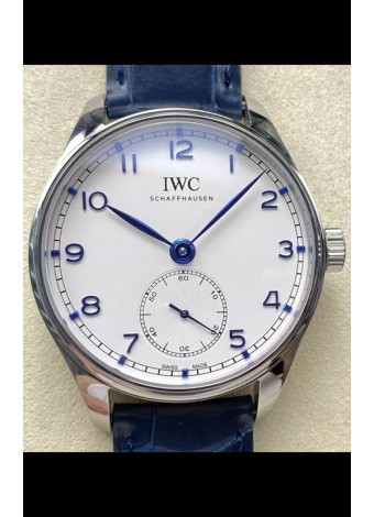 IWC Portugieser Super Clone Automatic 41 IW358304 Dial Blanco en Caja de Acero