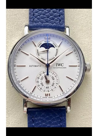IWC IW359001 Portofino Complete Calendar 904L Acero Inoxidable Reloj Réplica Suizo 